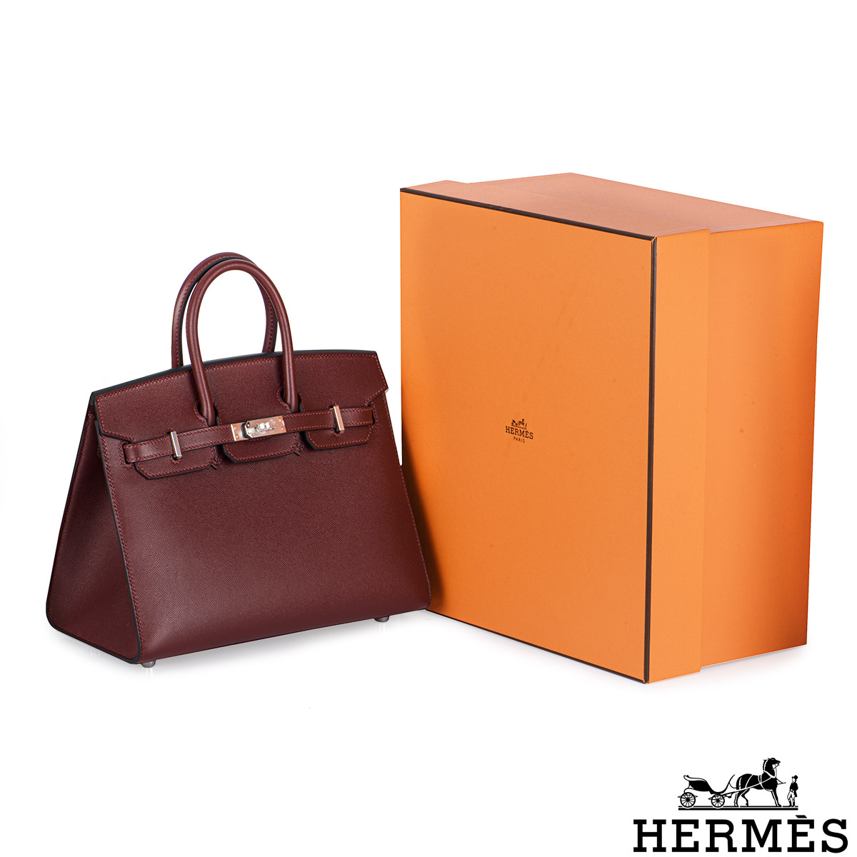 Hermès Birkin 25 Epsom Rouge Sellier | SACLÀB